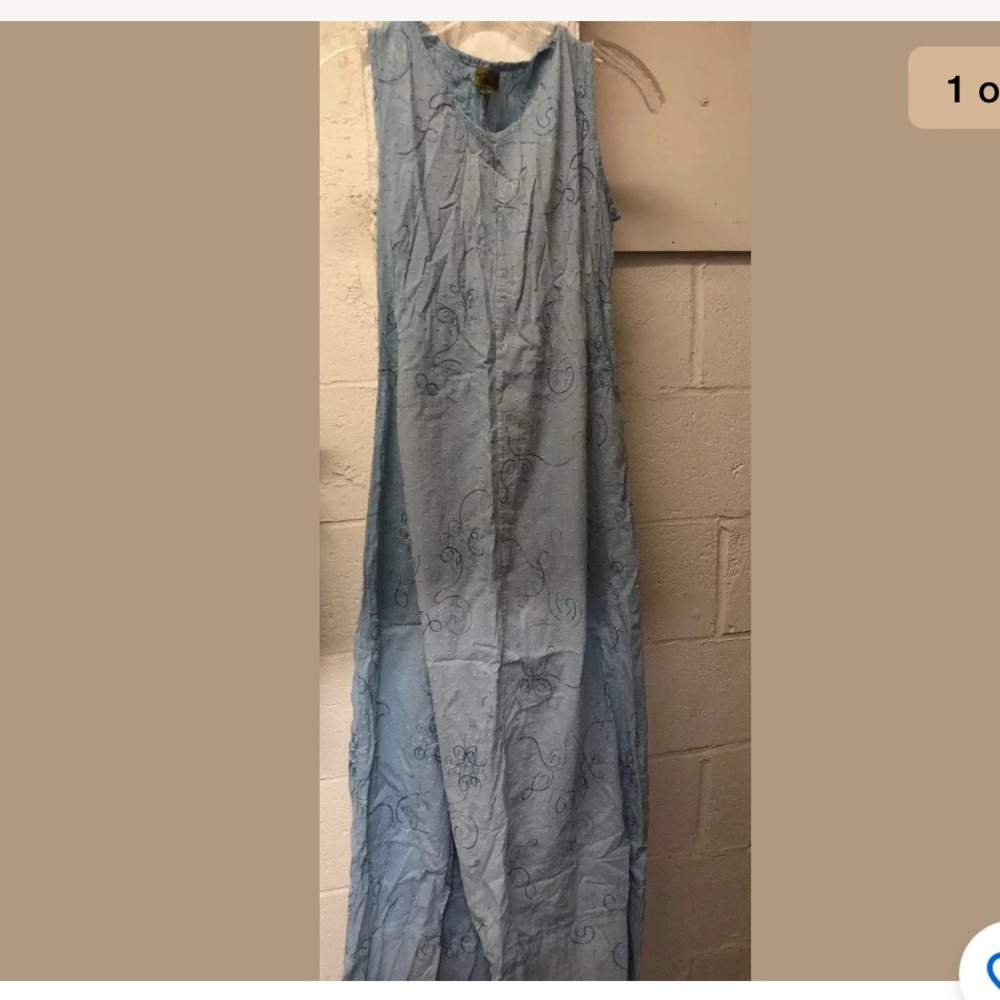 Tamana Embroidered Dress Sz S